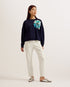 BAYLEYY-Tops-Sequin Graphic Sweat- Ted Baker Romania